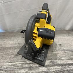 AS-IS DEWALT FLEXVOLT 60V MAX Cordless Brushless 7-1/4 in. Circular Saw with Brake (Tool Only)