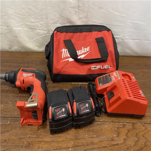 AS-IS Milwaukee M18 FUEL Lithium-Ion Brushless Cordless Drywall Screwgun Kit