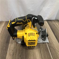 AS-IS DEWALT 20V MAX Cordless Brushless 6-1/2 in. Sidewinder Style Circular Saw (Tool Only)