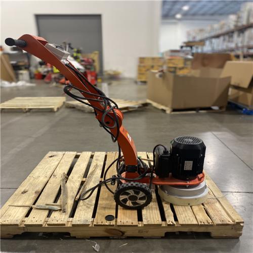 Dallas Location - As-Is  VEVOR  Electric Concrete Floor Grinder 10 in. Walk-Behind Grinder 1.7HP Concrete Floor Polisher  1300W Grinding Machine 1720RPM