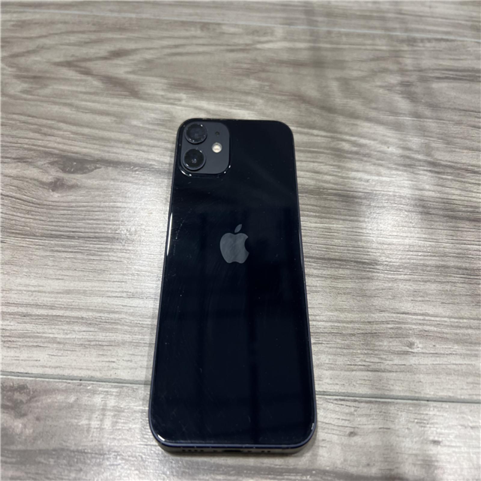 AS-IS Apple iPhone 12 Mini 128GB Black A2176 MG753LL/A