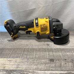 AS-IS DEWALT FLEXVOLT 60V MAX Cordless Brushless 4.5 in. to 6 in. Small Angle Grinder with Kickback Brake (Tool Only)