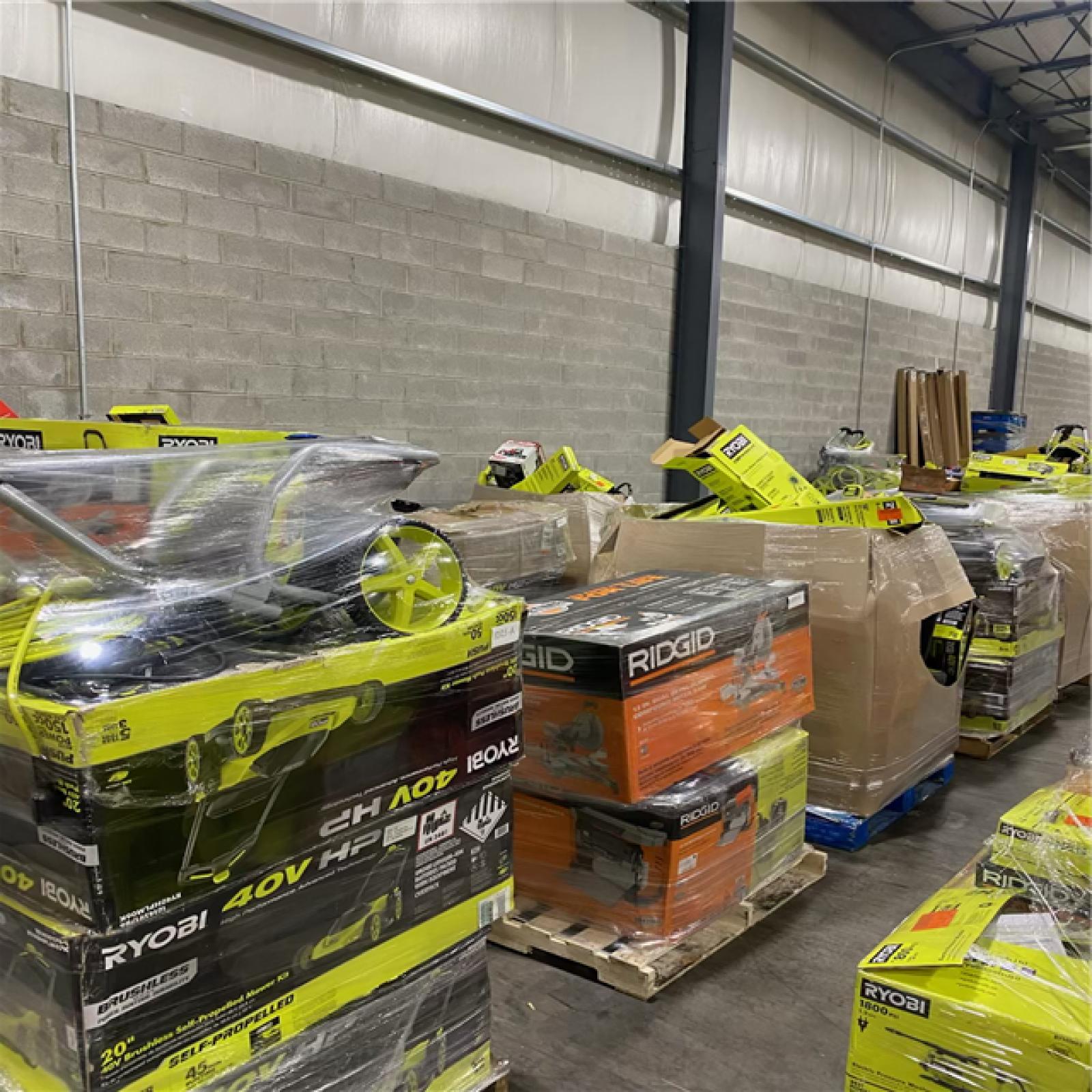 Pittston Location As-Is Power Tools Partial Truckload (14 Pallets) 1005-A