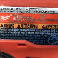 AS-IS Milwaukee 18-Volt Lithium-Ion Brushless Cordless (4-Tool) Combo Kit
