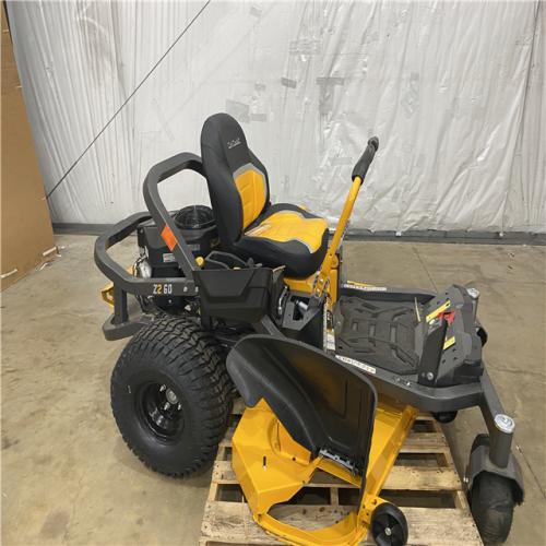 Houston Location - AS-IS Outdoor Power Equipment CUB CADET Z2 60 SIT DOWN MOWER