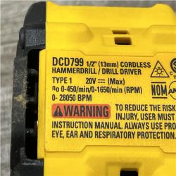 AS-IS DEWALT ATOMIC 20V Lithium-Ion Cordless 1/2 in. Hammer Drill Kit