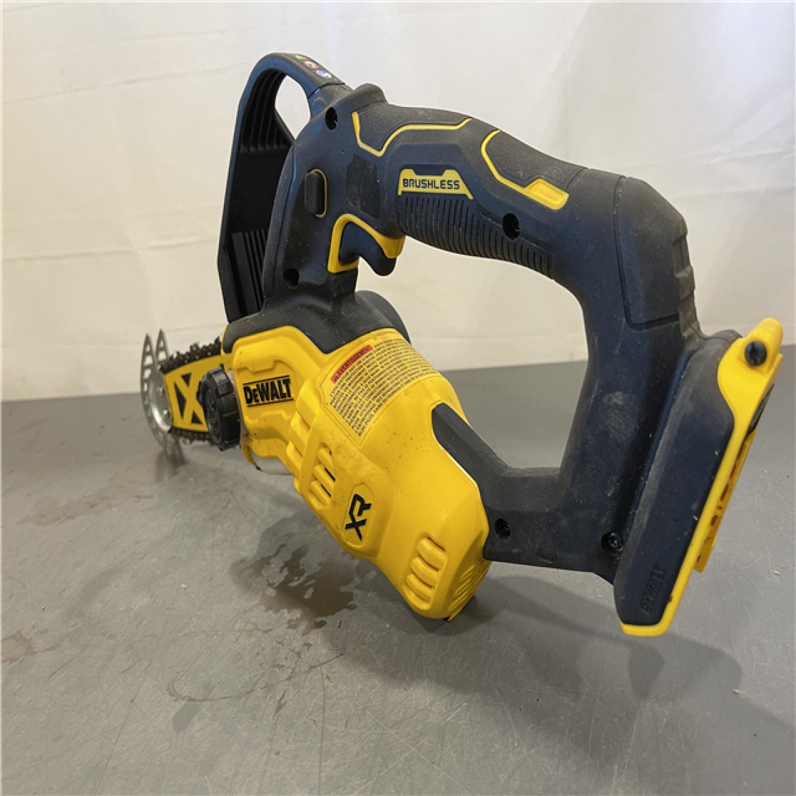 AS-IS - DeWalt 20V MAX 8 in. Brushless Cordless Battery Powered Pruning Chainsaw