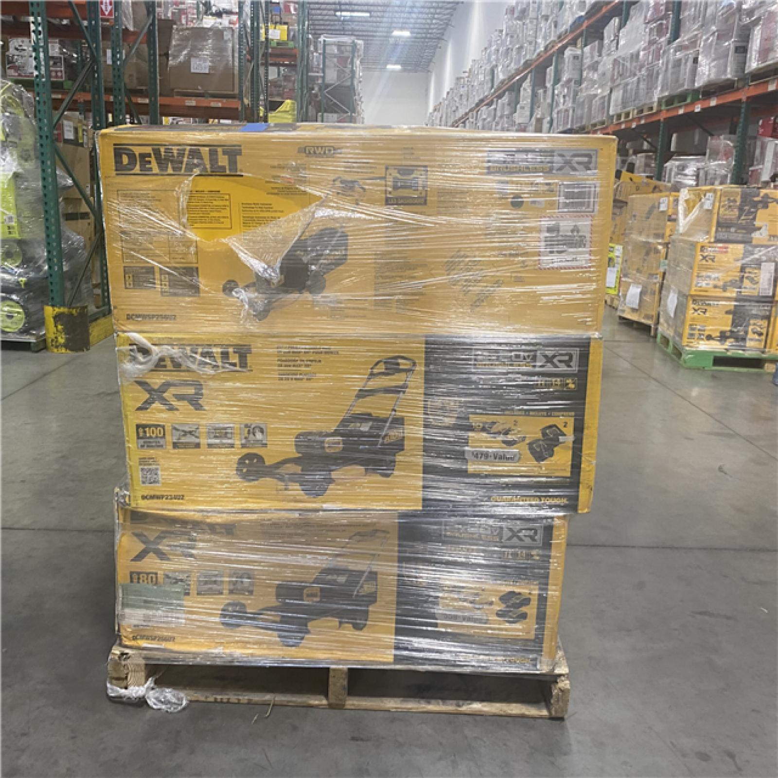 Dallas Location - As-Is DEWALT Lawn Mower Pallet(Lot Of 6)