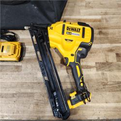 HOUSTON LOCATION - AS - IS DEWALT 20V MAX XR Lithium-Ion Cordless 2-1/2 in. 15-Gauge Finish Nailer Kit
