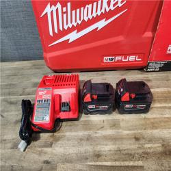 HOUSTON LOCATION - AS-IS MILWAUKEE FUEL 18V Lithium-Ion Brushless Cordless Hammer Drill and Impact Driver Combo Kit