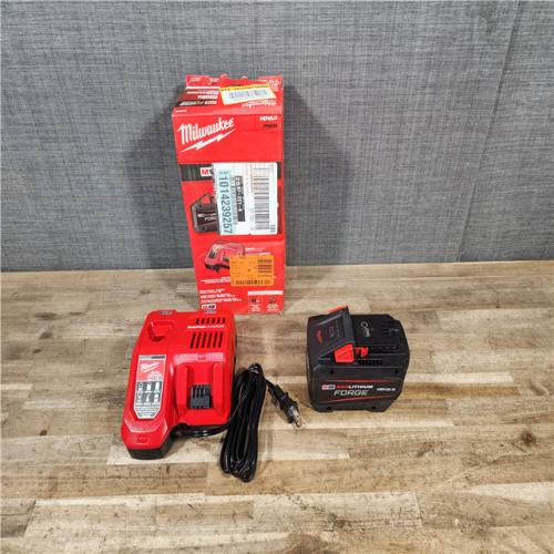 HOUSTON LOCATION - AS-IS Milwaukee 18-Volt Lithium-Ion REDLITHIUM FORGE Starter Kit