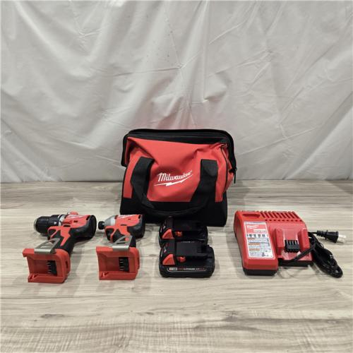 AS-IS Milwaukee M18 Compact 2-Tool Combo Kit