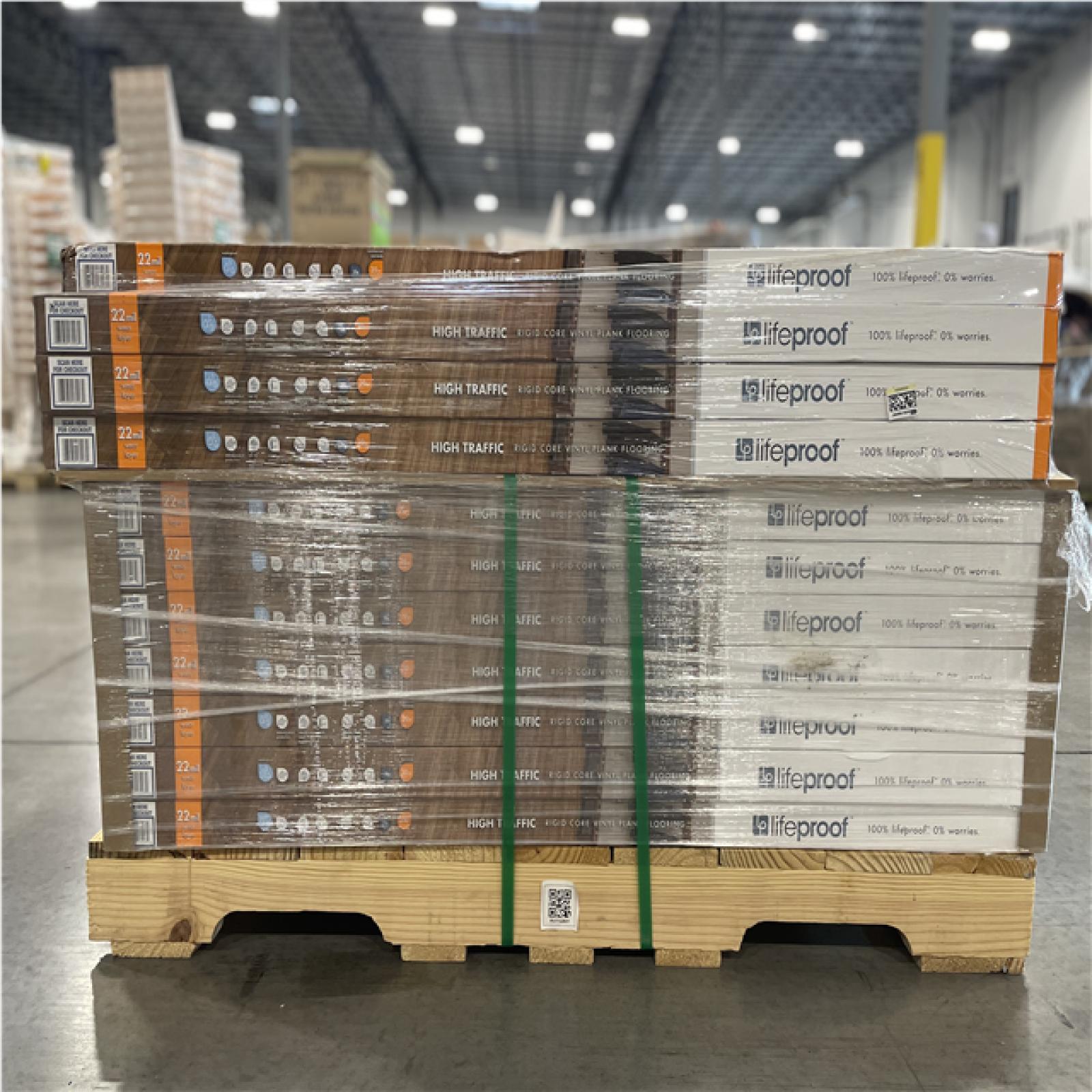 DALLAS LOCATION- Lifeproof Clermont Elm 22 mil x 8.7 in. W x 48 in. L Click Lock Waterproof Luxury Vinyl Plank Flooring (20.1 sq. ft./case PALLET-(42 CASES)