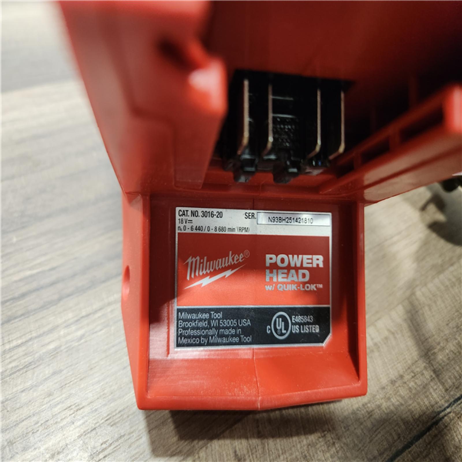 AS-IS- M18 FUEL 18V 16 in. Brushless Cordless Battery Powered String Trimmer W/QUIK-LOK Attachment Capability & 8.0 Ah Battery