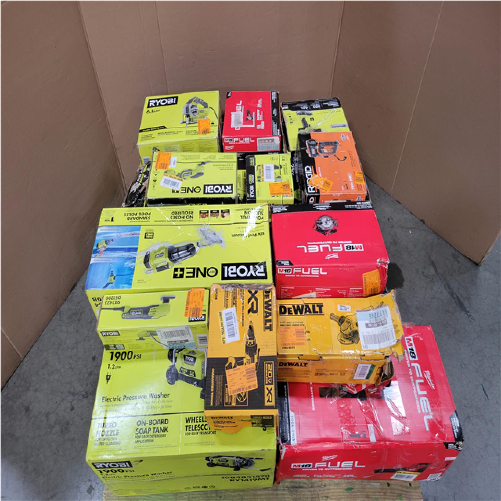 CALIFORNIA AS-IS TOOL PALLET