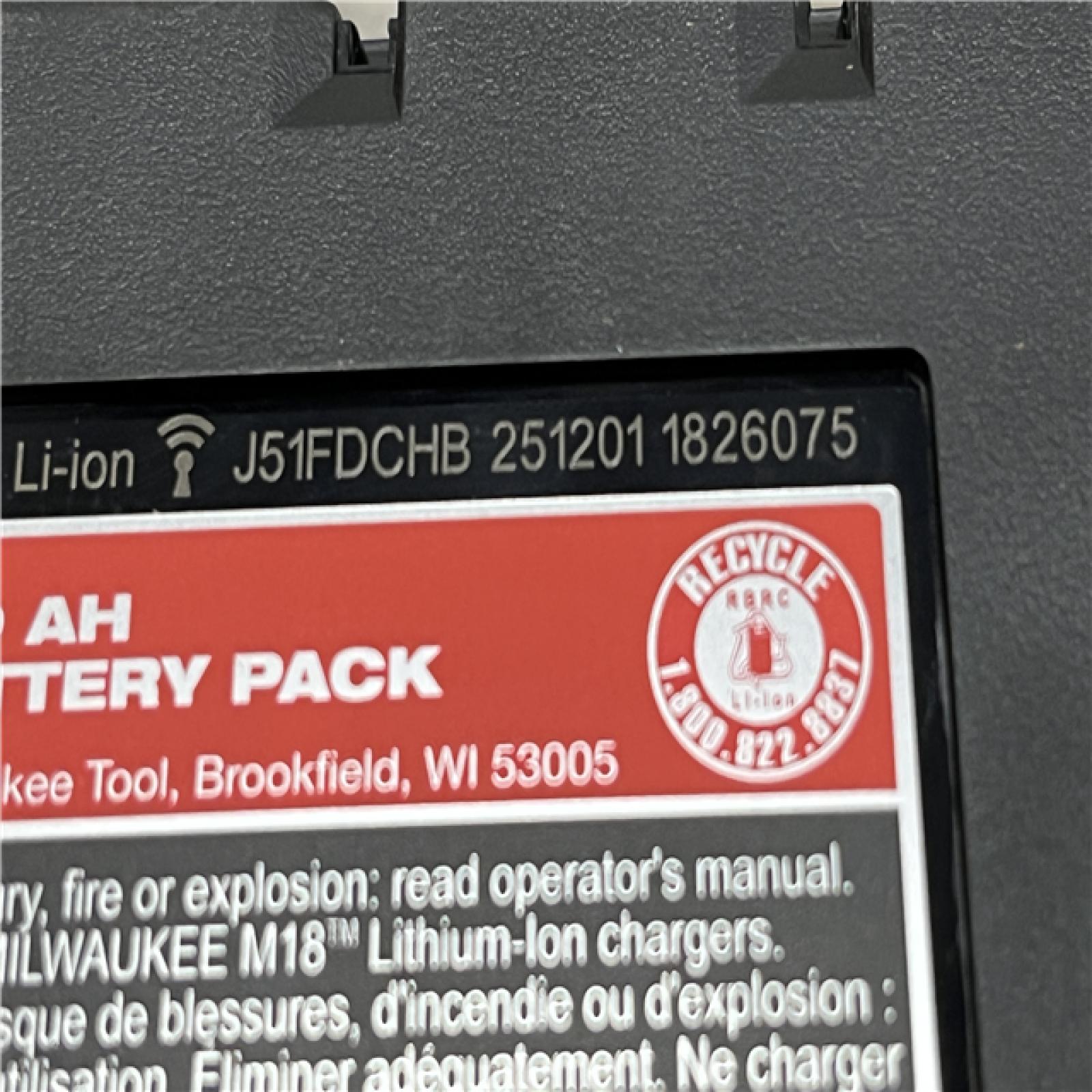 AS-IS Milwaukee 18-Volt Lithium-Ion High Output Starter Kit