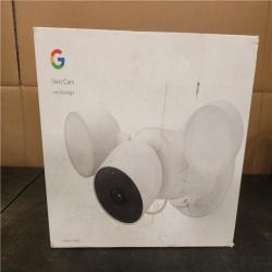 Phoenix Google Nest Cam with Floodlight - Wired Outdoor Smart Home Security Camera