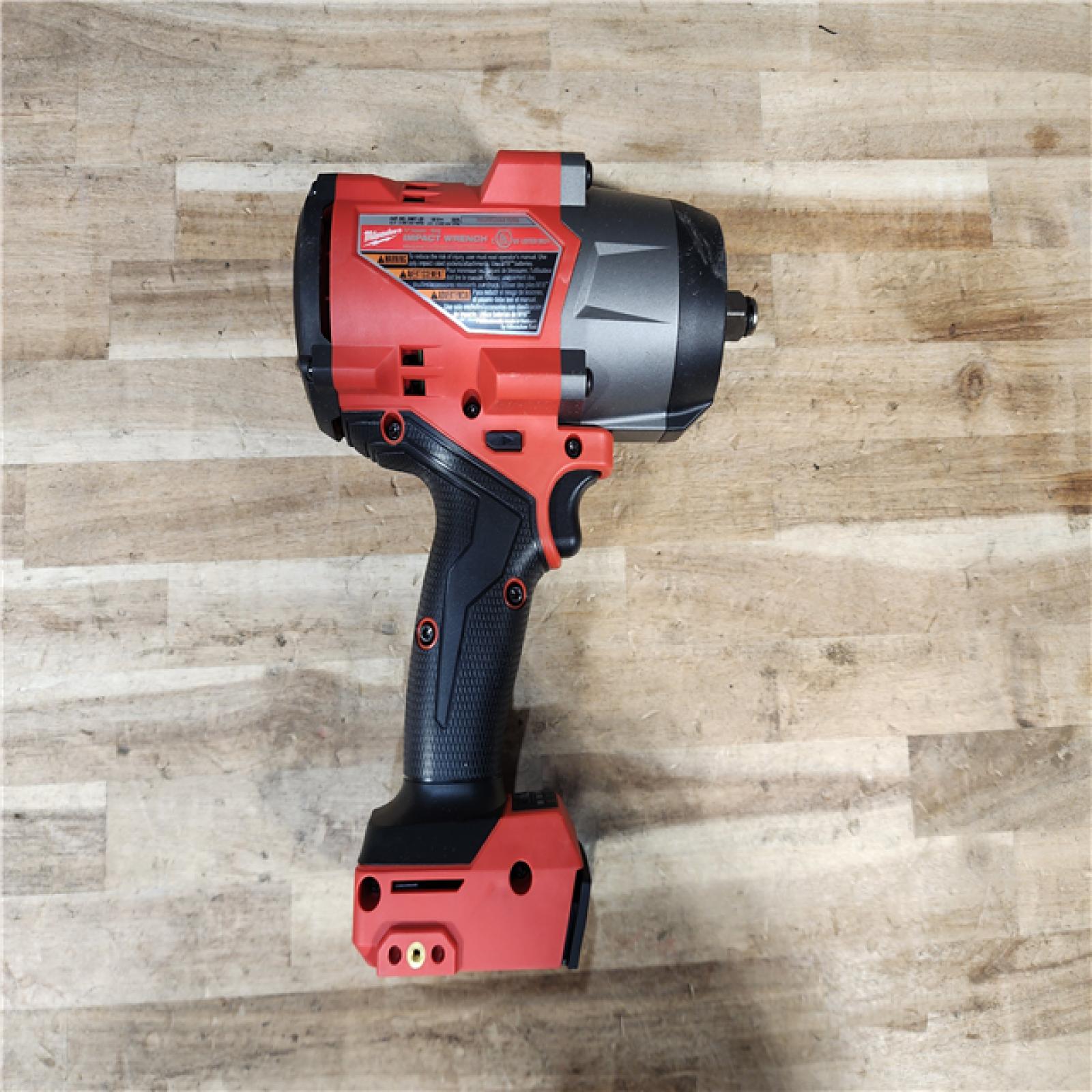 HOUSTON LOCATION - AS-IS (APPEARS LIKE NEW) Milwaukee FUEL 18V Lithium-Ion Brushless Cordless 1/2 in. Impact Wrench with Friction Ring (Tool-Only)