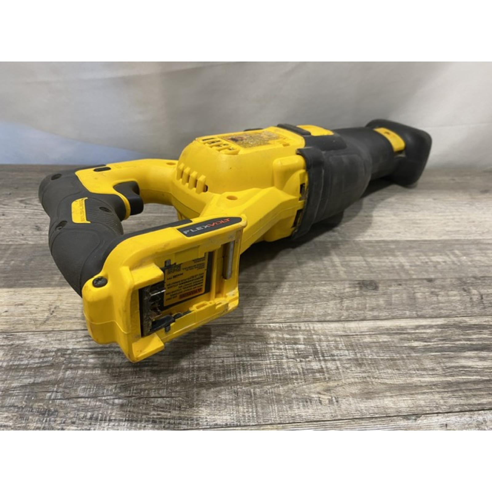 AS-IS DEWALT FLEXVOLT 60V MAX Cordless Brushless Reciprocating Saw (Tool Only)