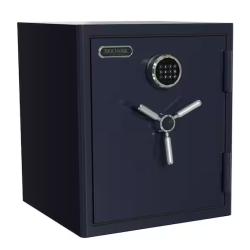 DALLAS LOCATION - SANCTUARY Sanctuary Platinum 3.32 cu. ft. Fireproof and Waterproof Home and Office Safe  Navy Blue