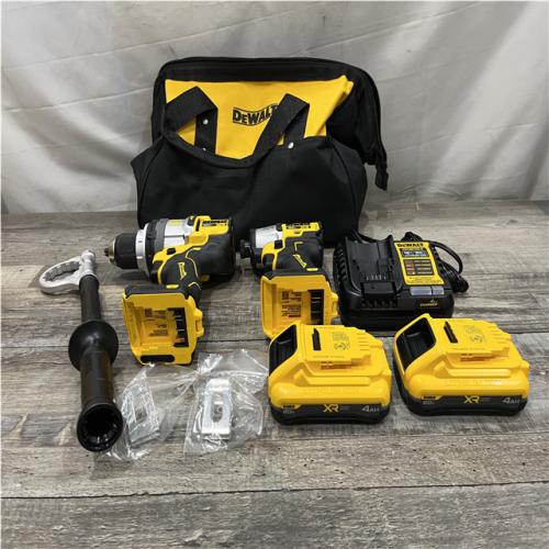 AS-IS DEWALT 20V XR Lithium-Ion Cordless Brushless 1/2 in. Drill/Driver Kit