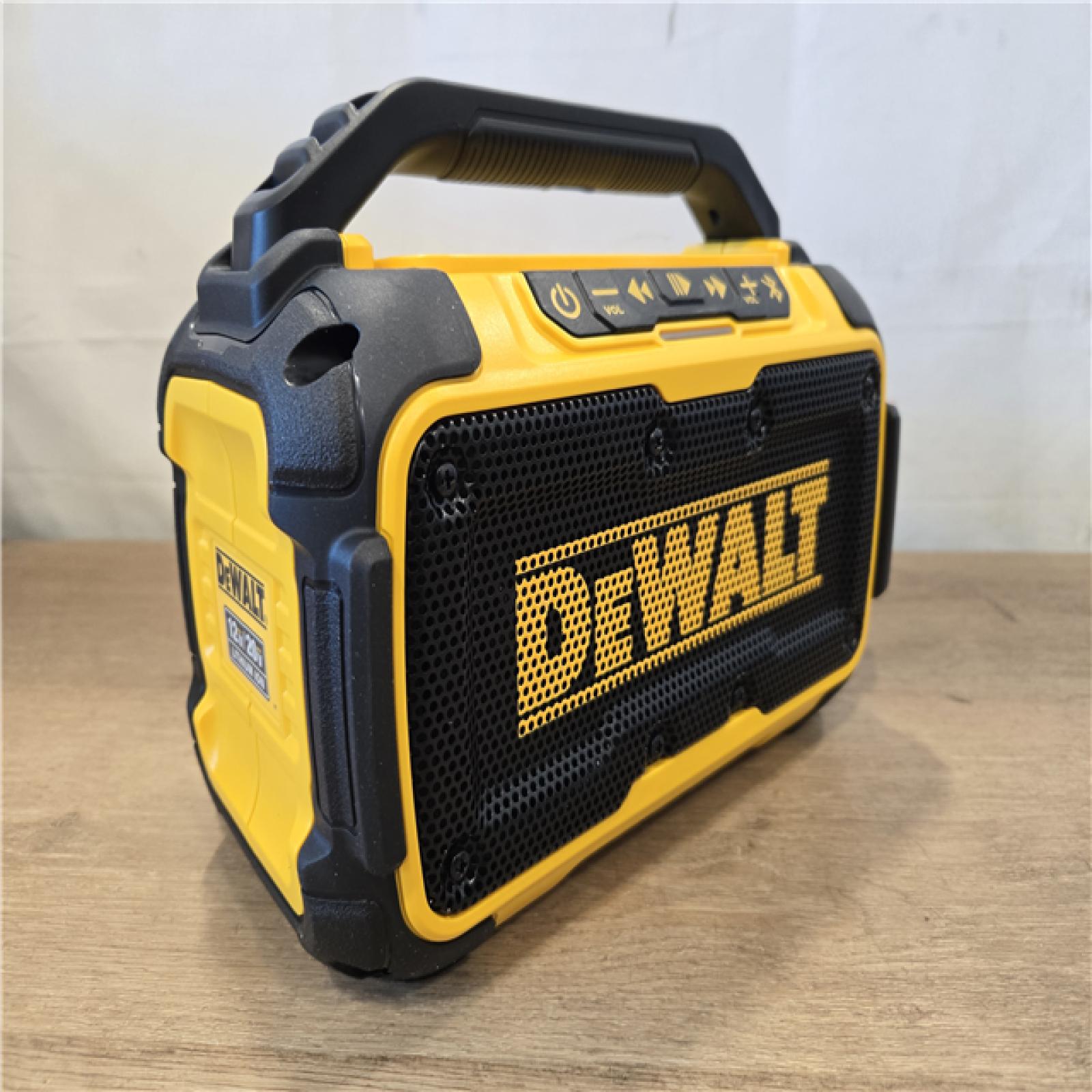 AS-IS DEWALT 20V MAX Cordless Bluetooth Speaker (Tool Only)