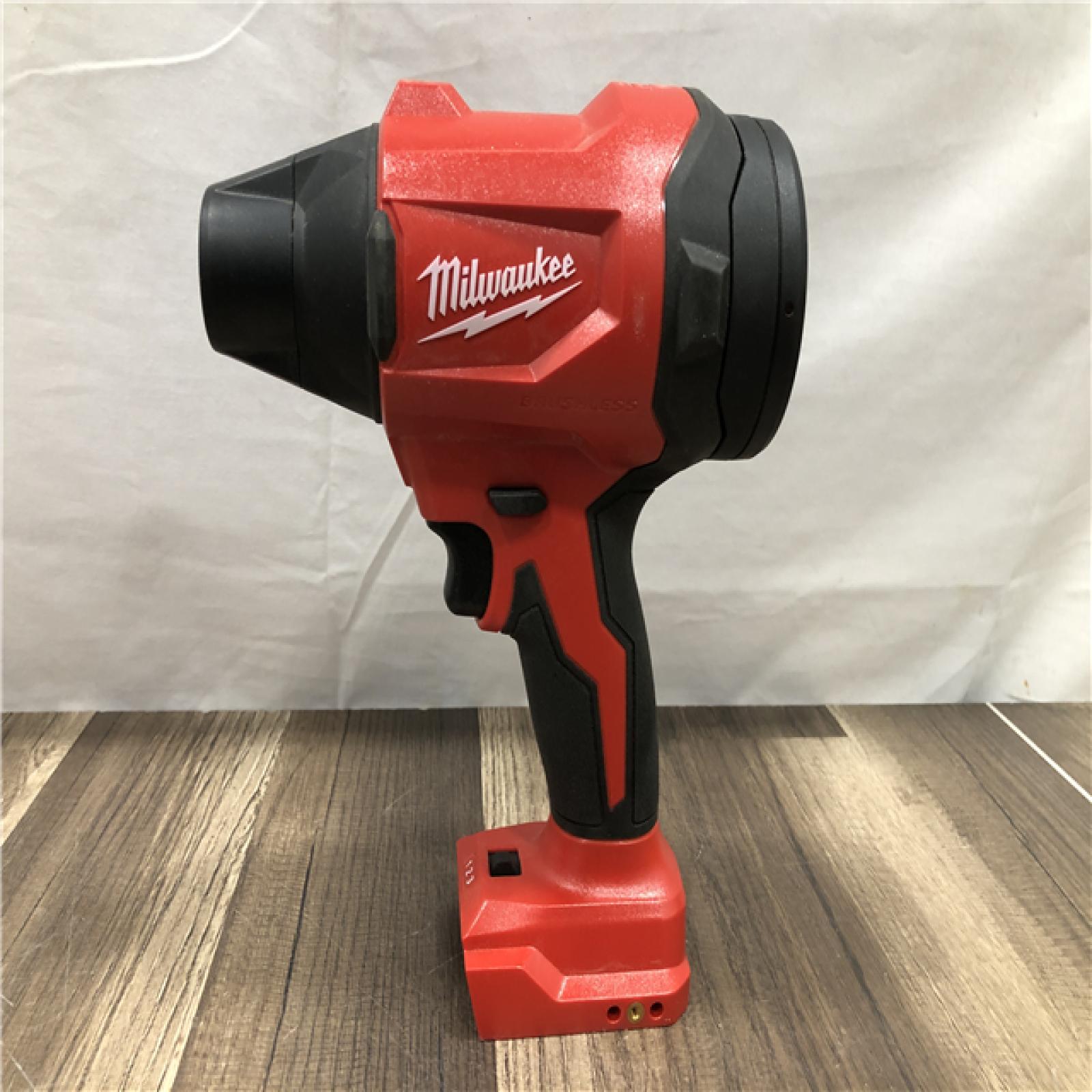 AS-IS Milwaukee 18V Lithium-Ion 570 MPH Brushless Cordless Precision Blower with Variable Speed Trigger and Trigger Lock