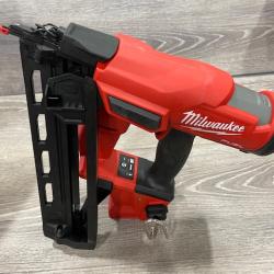 AS-IS Milwaukee FUEL 18-Volt Lithium-Ion Brushless Cordless Gen II 16-Gauge Angled Finish Nailer (Tool-Only)