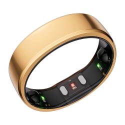AS-IS RINGCONN - 123031004 Gen 2 Ultra-Thin Smart Ring with Sleep Apnea Monitoring and Health Tracking (Size 10; Rose Gold) - Gold - (2025)
