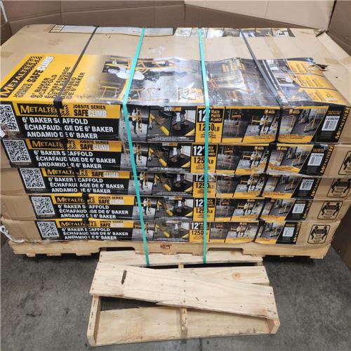 Phoenix NEW MetalTech Safeclimb 6 ft. Baker Scaffold with Platform and Included Trap Door  1250 lbs. Load Capacity Pallet 5-Boxes