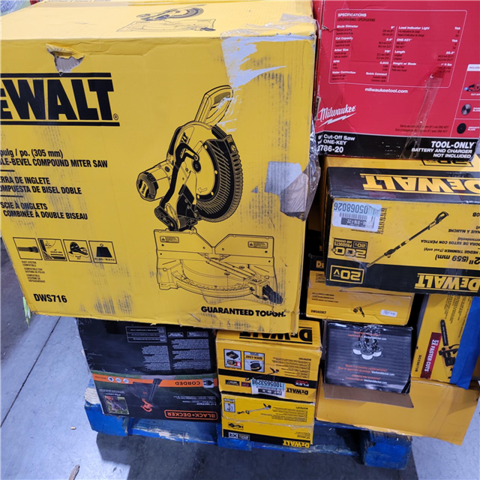 CALIFORNIA AS-IS TOOL PALLET