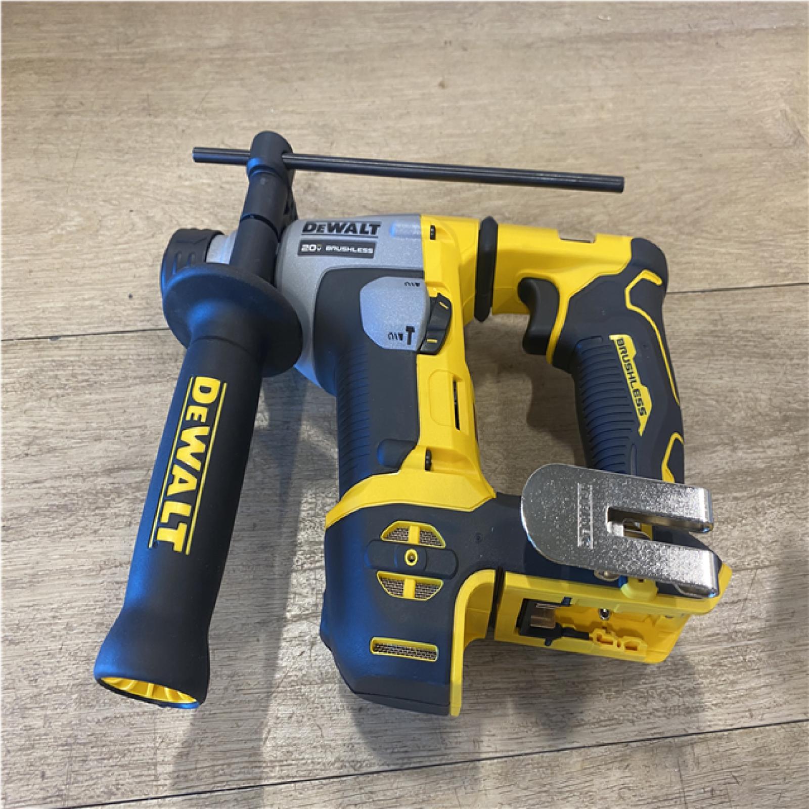 AS-IS DEWALT ATOMIC 20V MAX Cordless Brushless Ultra-Compact 5/8 in. SDS Plus Hammer Drill (Tool Only)