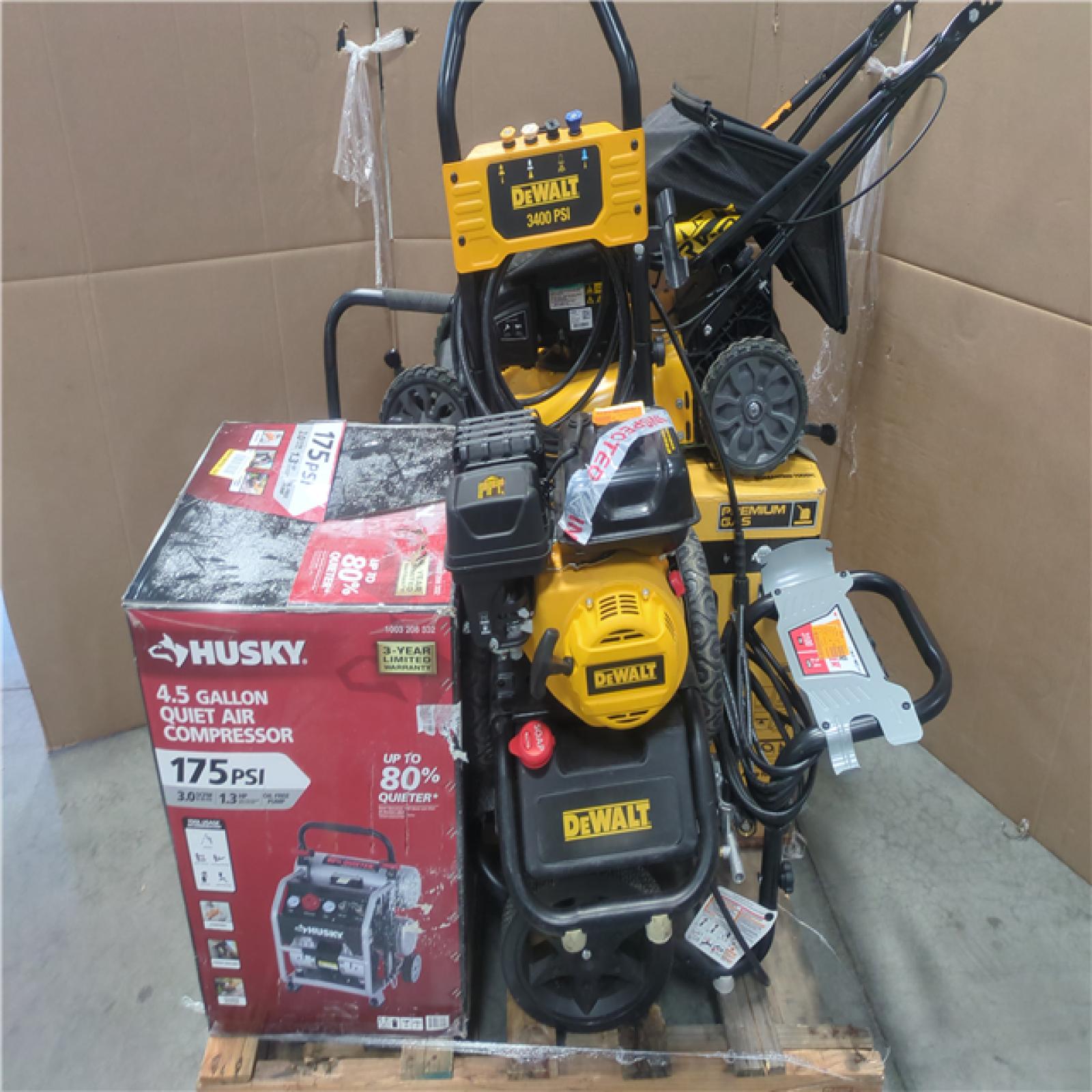 CALIFORNIA AS-IS OUTDOOR POWER EQUIPMENT