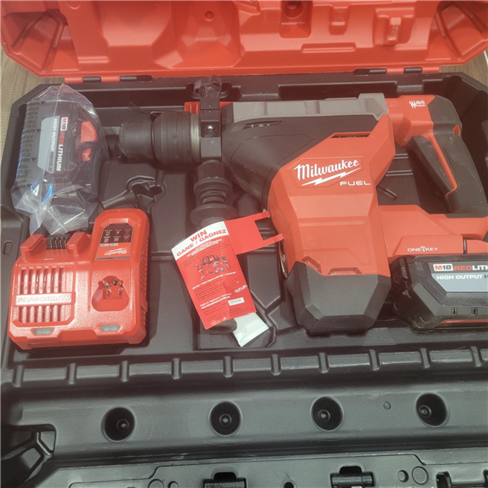 AS-IS Milwaukee M18 FUEL 1 3/4 SDS Max Rotary Hammer Kit