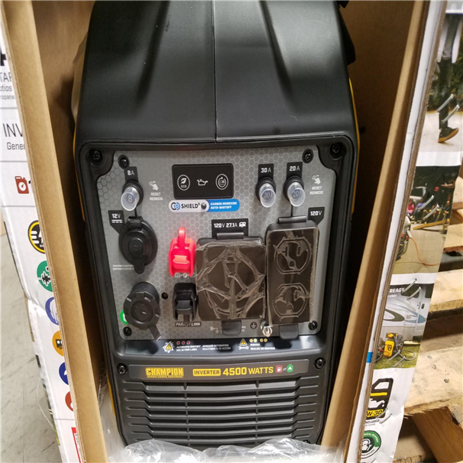 CALIFORNIA AS-IS CHAMPION DUAL FUEL PORTABLE GENERATOR