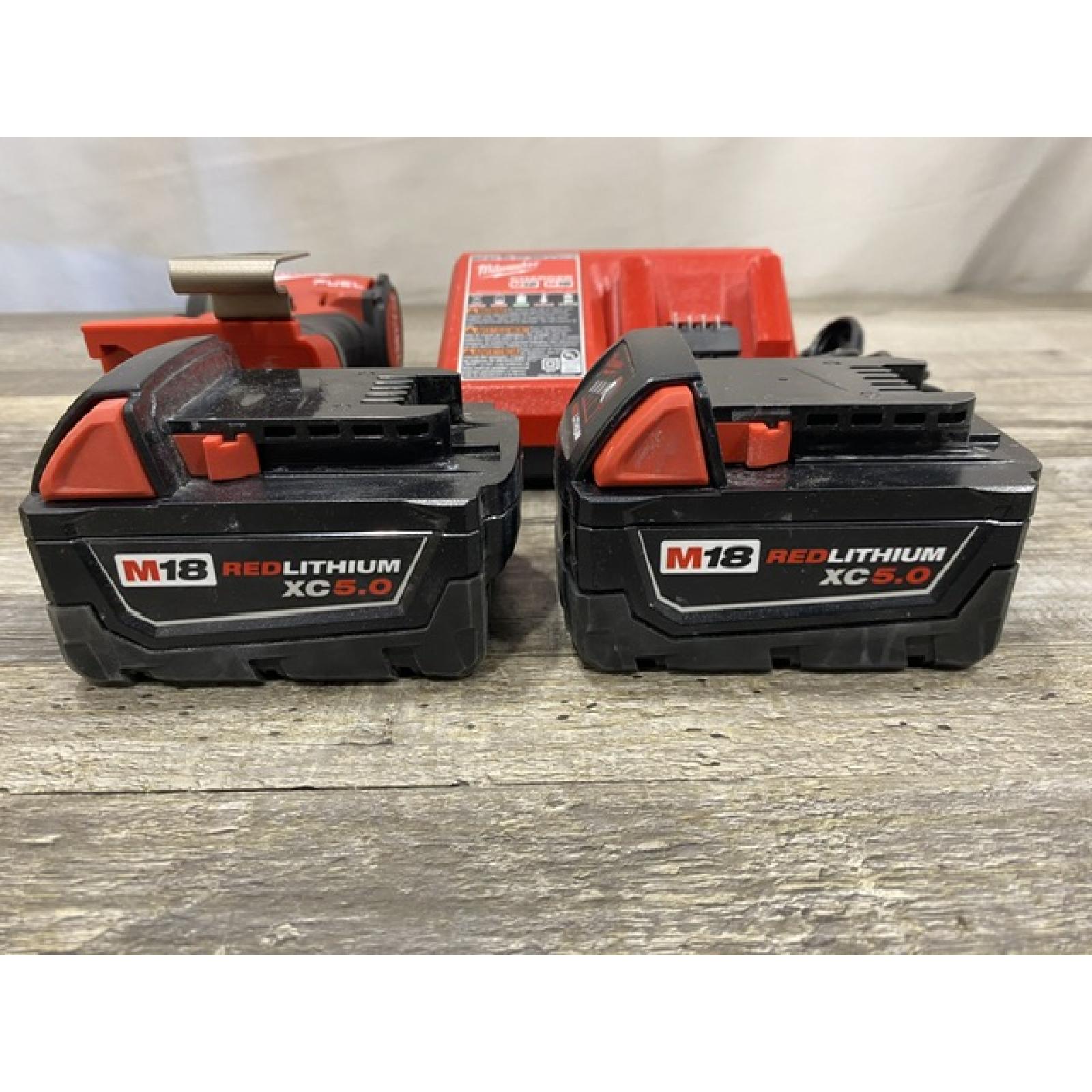 AS-IS Milwaukee FUEL 18V Lithium-Ion Brushless Cordless 1/4 in. Hex Impact Driver Kit