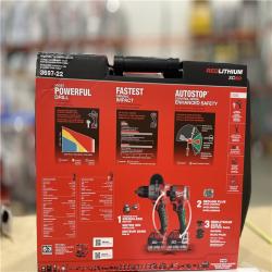 NEW! - Milwaukee M18 FUEL 18V Lithium-Ion Brushless Cordless Hammer Drill and Impact Driver Combo Kit (2-Tool) with 2 Batteries