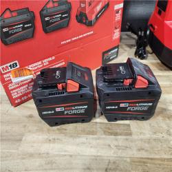 HOUSTON LOCATION - AS-IS Milwaukee 18V Lithium-Ion REDLITHIUM FORGE Starter Kit with (2) 12.0 Ah Battery Pack and PACKOUT 6-Port Rapid Charger