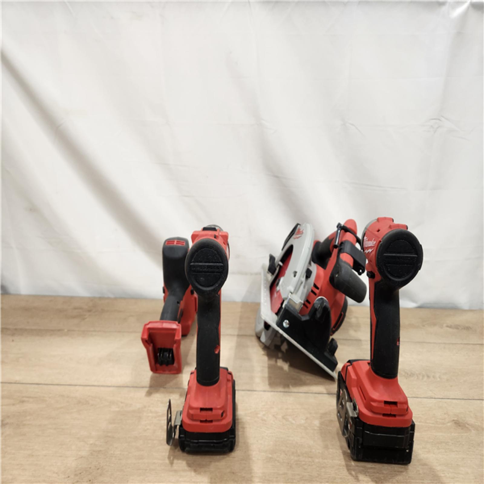 AS-IS- Milwaukee M18 4-Tool Combo Kit