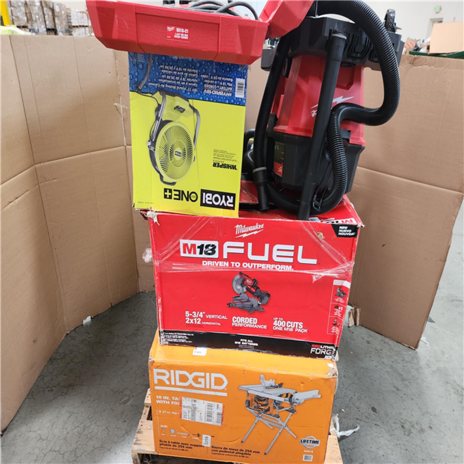 CALIFORNIA AS-IS TOOL PALLET