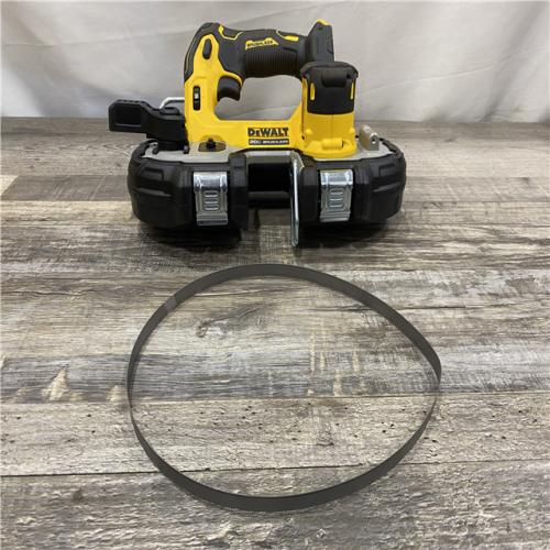 AS-IS DEWALT ATOMIC 20V MAX Cordless Brushless Compact 1-3/4 in. Bandsaw (Tool Only)