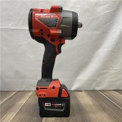 AS-IS Milwaukee FUEL 18V Lithium-Ion Brushless Cordless 1/2 in. Impact Wrench w/Friction Ring Kit