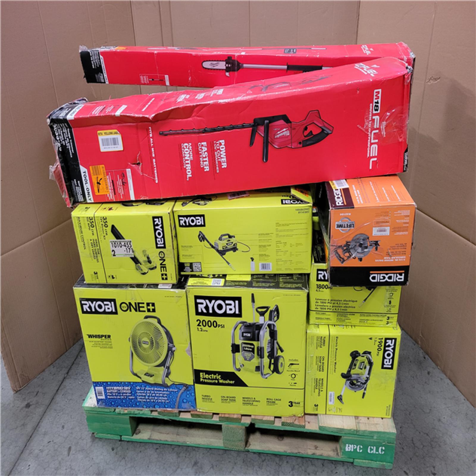 CALIFORNIA AS-IS TOOL PALLET