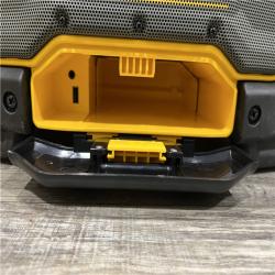 AS-IS DEWALT 20V MAX Bluetooth Radio with built-in Charger