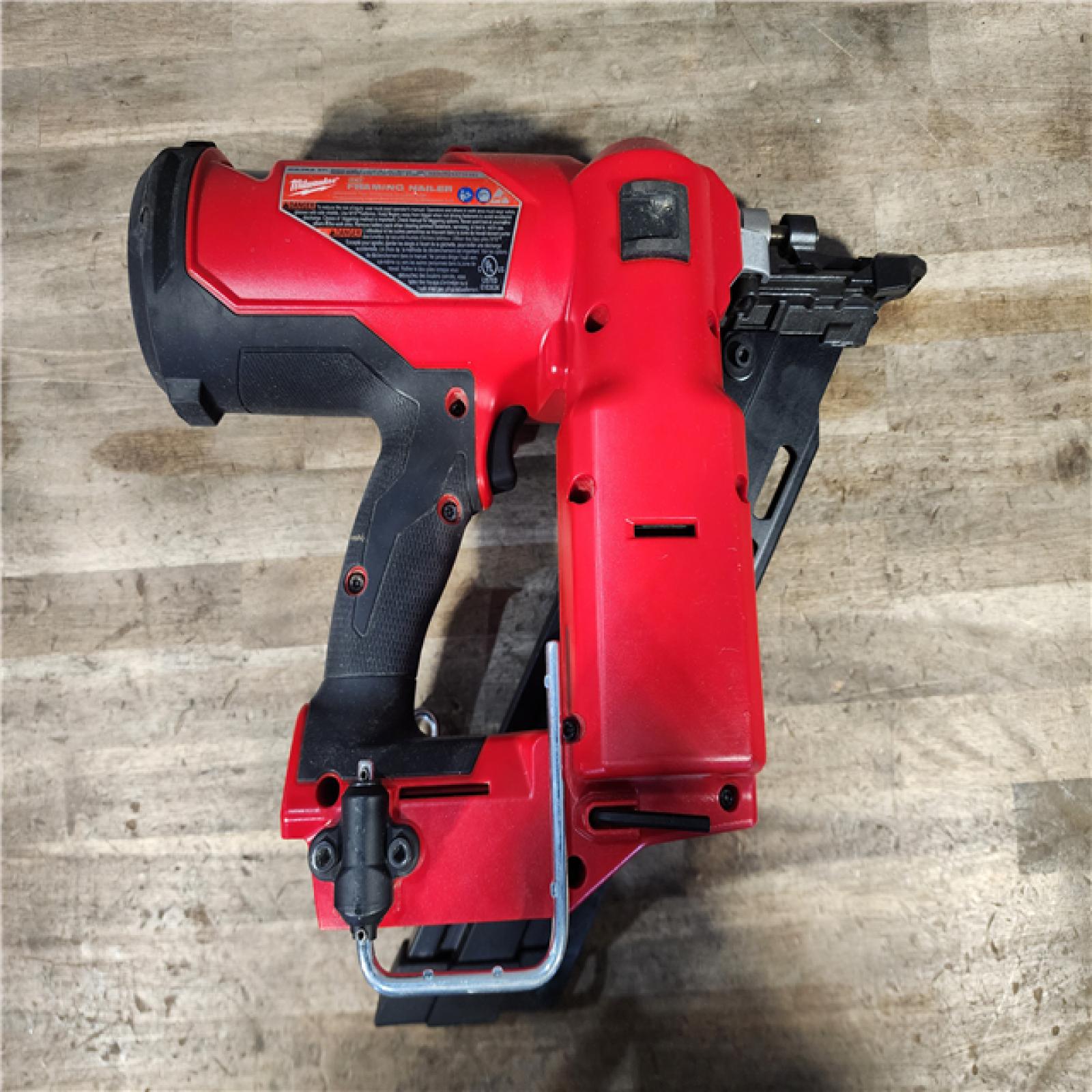 HOUSTON LOCATION - AS-IS M18 FUEL 3-1/2 in. 18-Volt 30-Degree Lithium-Ion Brushless Cordless Framing Nailer (Tool-Only)