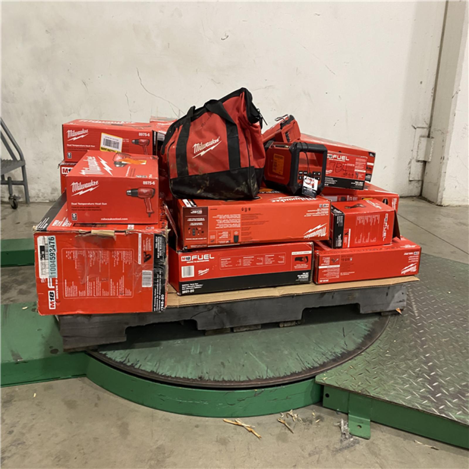Dallas Location - As-Is MILWAUKEE Tool Pallet