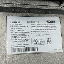 AS-IS Samsung LS32BG650ENXGO 32 1440p HDR 240 Hz Curved Gaming Monitor