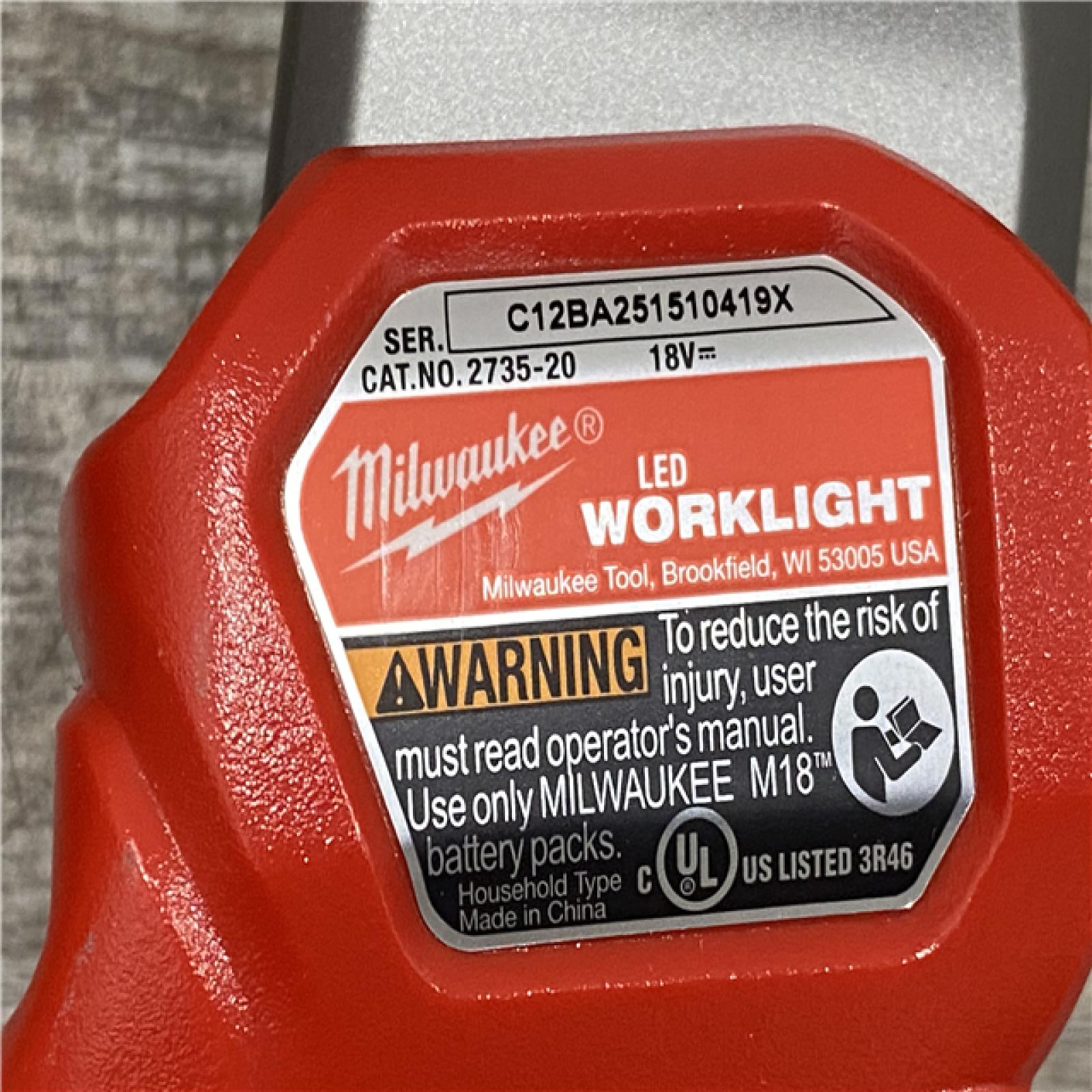 AS-IS Milwaukee 18V Lithium-Ion Cordless Combo Kit (5-Tool) with (1) 3.0Ah and (1) 1.5Ah Battery  (1) Charger  (1) Tool Bag