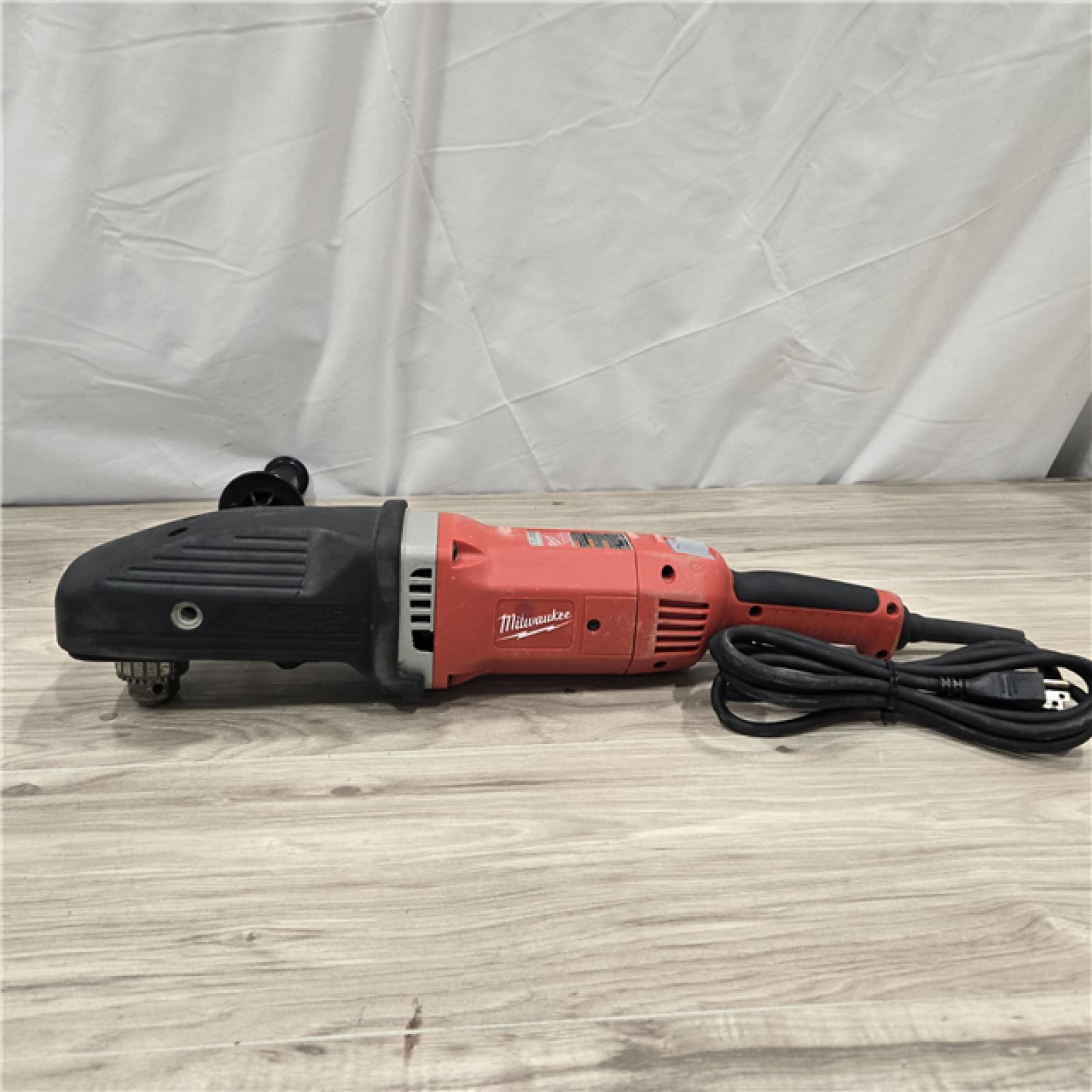 AS-IS Milwaukee 13 Amp Corded 1/2 in. Super Hawg Hole Hawg Right Angle Drill Driver
