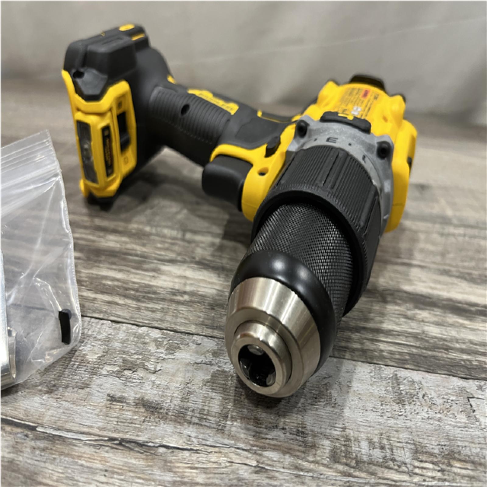 AS-IS DEWALT 20V XR Brushless Cordless 1/2 in. Hammer Drill (Tool-Only)